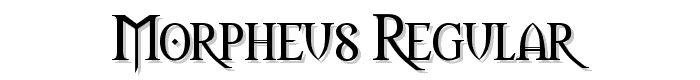 Morpheus Regular font
